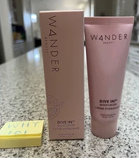 Wander Beauty DIVE IN Moisturizer 72-Hour Moisture 1.69oz/50mL FULL SZ RET$36