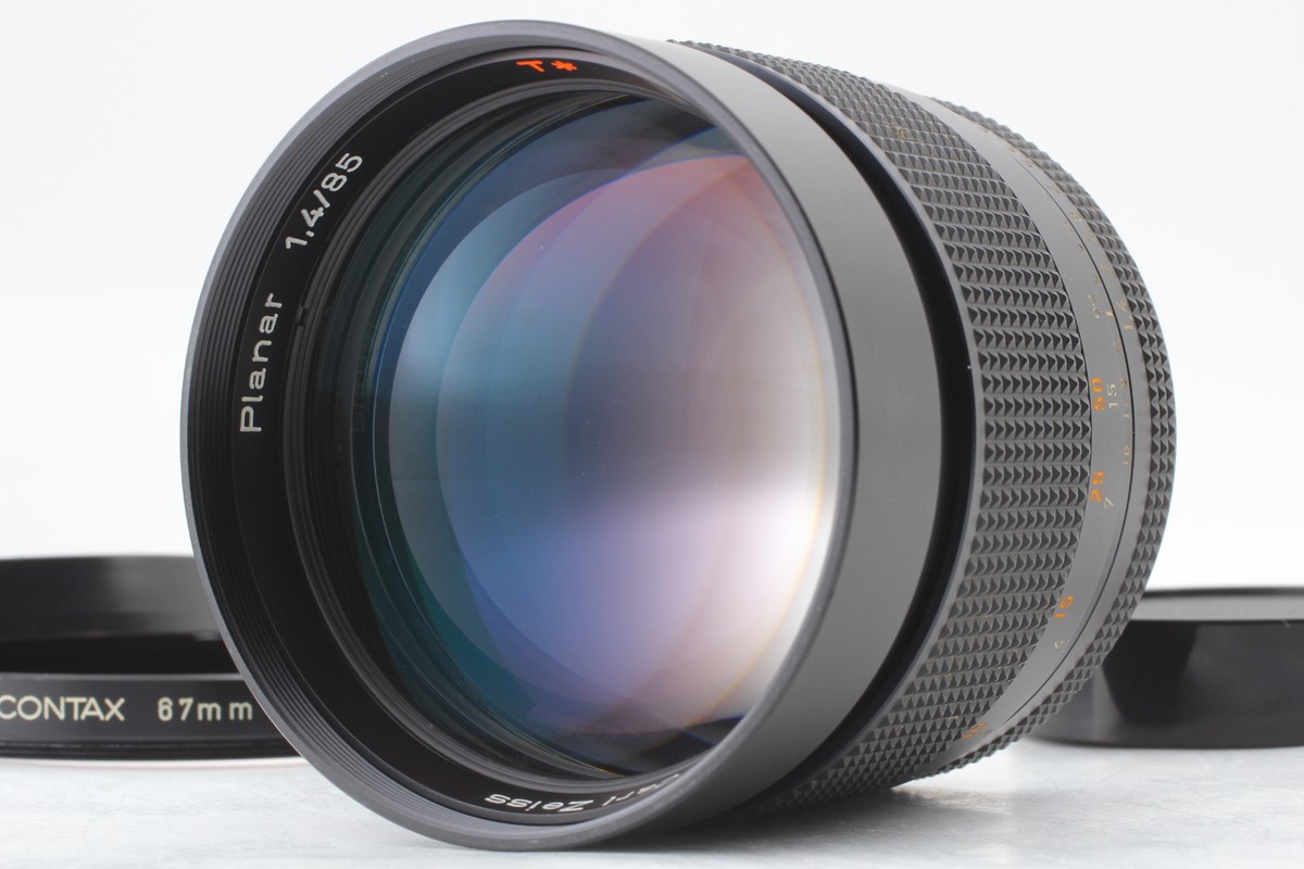 超美品 CONTAX Planar 85mm F1.4 T* AEG #244 Near MINT ] Contax Carl Zeiss Planar T* 85mm f1.4 AEG CY
