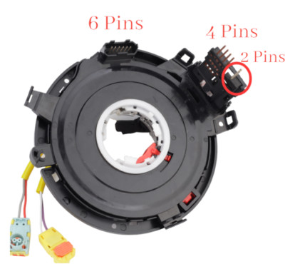 Clock Spring Spiral Cable Fits Dodge Challenger 2018-2023 With Heated Steering