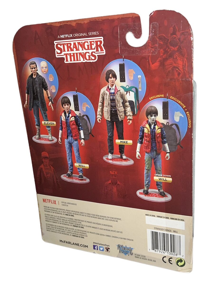 Stranger Things Will Byers 6 Action Figure Mcfarlane Toys Netflix Season 1