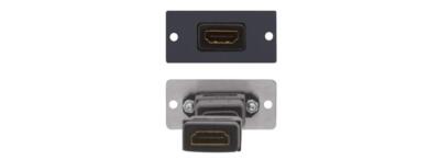Kramer Electronics W-H HDMI Wall Plate Insert, Single Slot