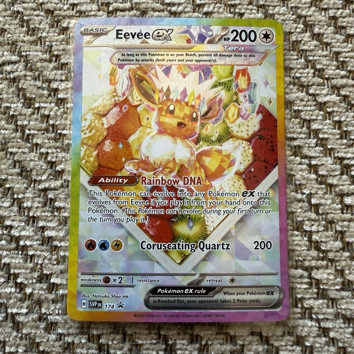 Eevee Prismatic プロモカード 3枚セット Pokemon Eevee PRISMATIC EVOLUTION PROMO Card | eBay