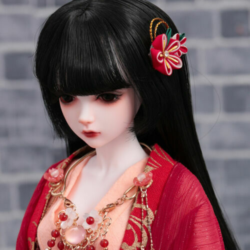 1/4 BJD Doll Recast Body Girls Gift Eyes Face Makeup Wig Clothes Shoes Full Set - Picture 1 of 10