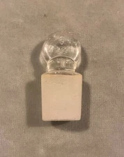 KIMAX #22 Solid Glass Inner Ground Flask Length Pennyhead Stopper