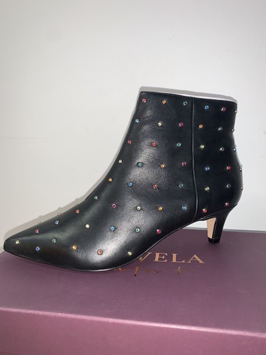 BNWT KURT GEIGER LONDON BLACK LEATHER 