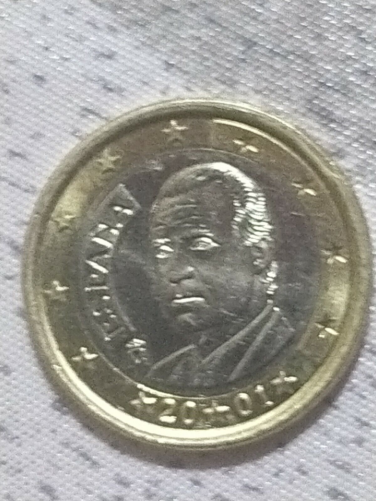 Moneda De  Euros 2001