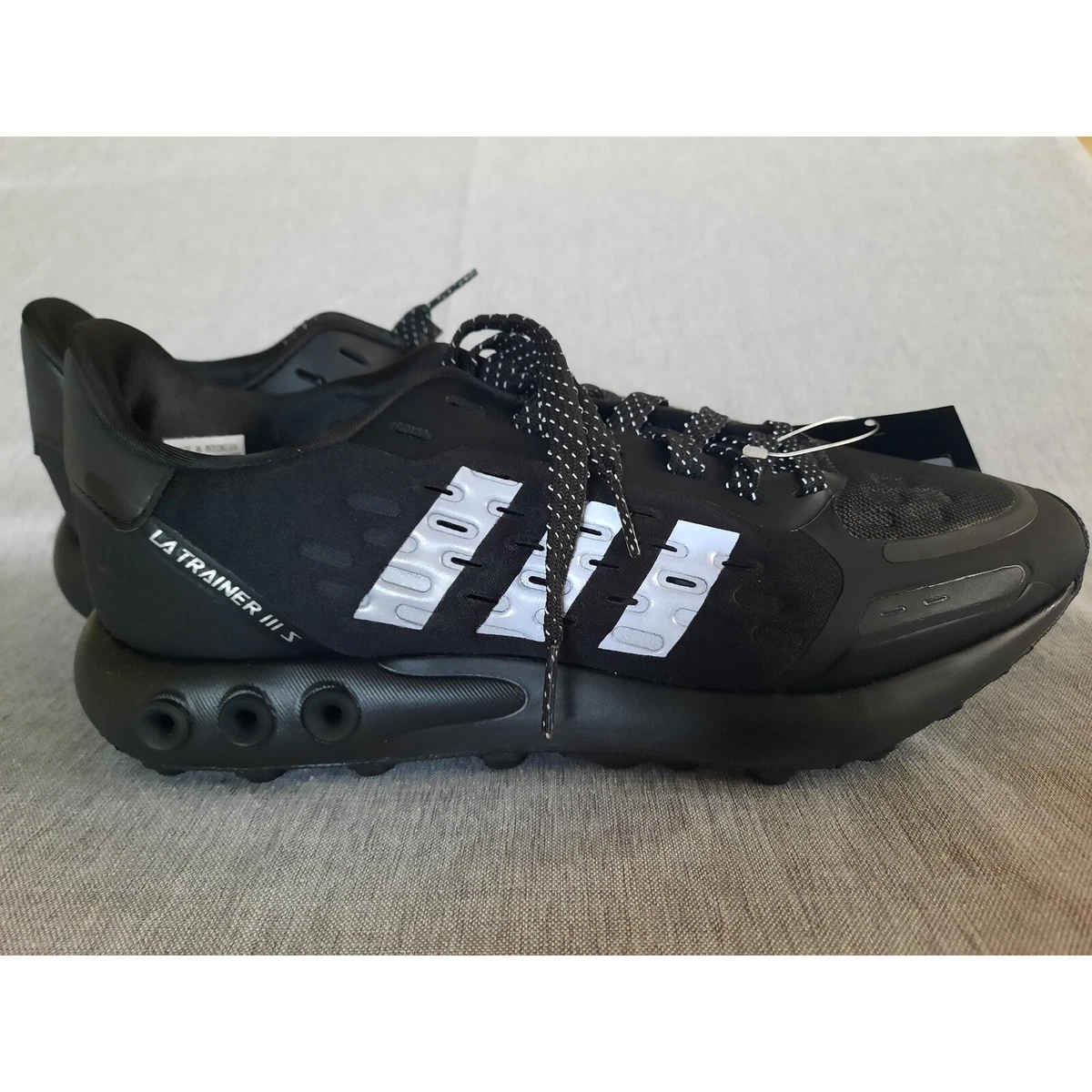 adidas LA Trainer III S Black | eBay