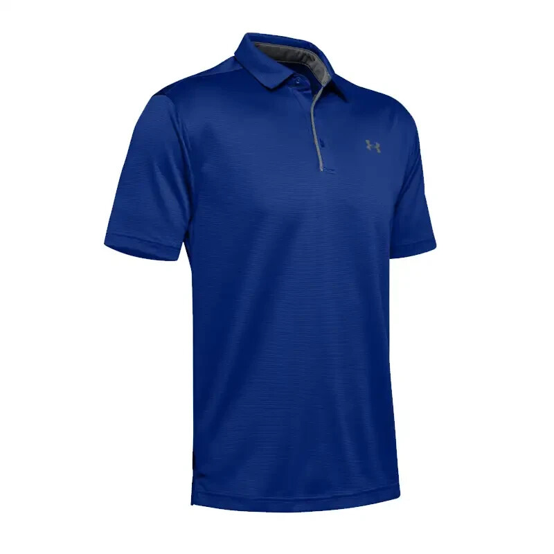 Under Armour Men's UA Tech Performance Golf Polo Tee Loose-Fit T-Shirt