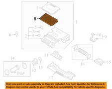 HYUNDAI OEM 21-25 Elantra EngineTransaxle Air Intake-Air Filter 28113BY100AS