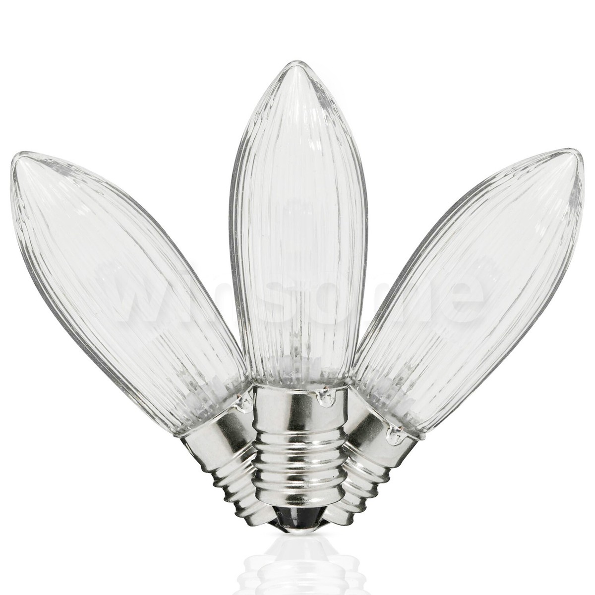 Pack 12 Bombillas Recambio Para Velas Navideñas – 34V 3W E10 – Halógenas Arch Bridge – 4.6cm