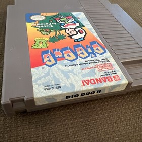 Dig Dug II 2 Nintendo NES Cartridge Only Tested Working Authentic