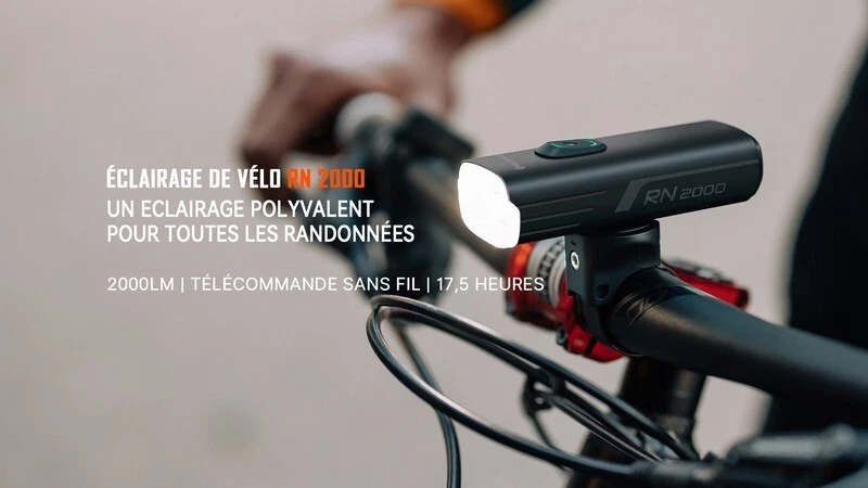 Lampe Vélo Olight RN 2000 – 2000 Lumens - Imagen 2 de 4
