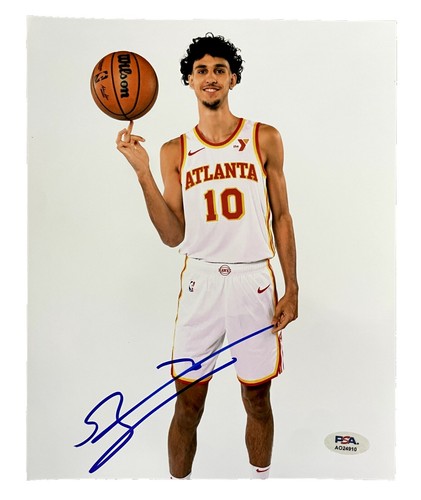 Deandre Hunter signed 8x10 photo PSA/DNA Atlanta Hawks Autographed