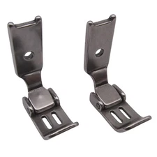 2PCS 2 Needle Presser Foot FOR JUKI LH-515 LH-3178 SINGER 112W 212G 212W 212U