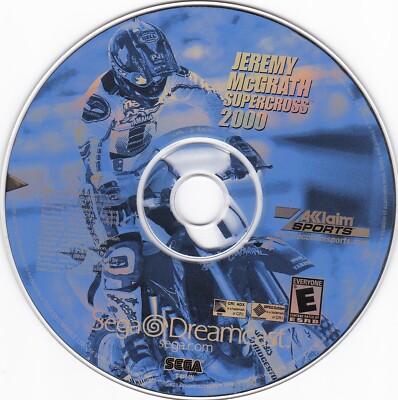 Jeremy McGrath Supercross 2000 (Sega Dreamcast, 2000 ...
