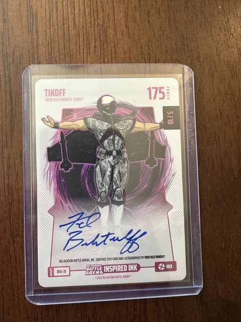 Tikoff - Fred Biletnikoff - Bo Jackson Battle Arena - Hex - 5/10 - 175 Power