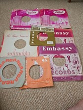Original Record Sleeves 8 Includes Capitol Columbia Tamla Decca Embassy Rca