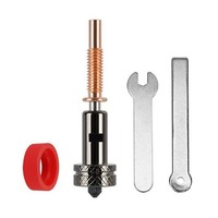 Eurowagens Hotend Extruder Hoch Durchsatz Hartenstahl DüSe 04Mm Austauschbar