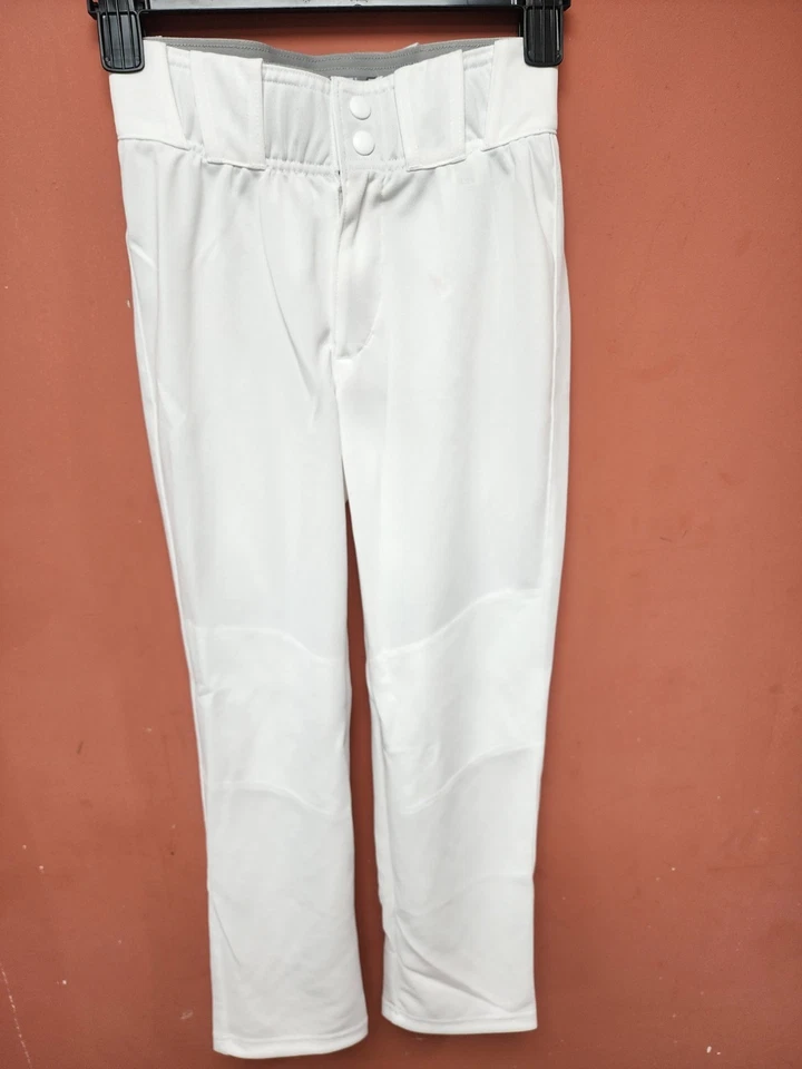 Pantalones de béisbol/softbol Adidas Youth Icon Pro OHP en blanco talla pequeña precio de venta sugerido por el fabricante $40 Foto 2 de 4
