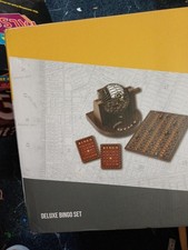 Bingo Cage Set – Deluxe Family Lotto Game with Metal Cage & Balls used