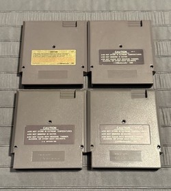 Vintage Nintendo NES Video Games Lot! Roger Rabbit/Dragon Warrior + More