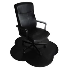 Flower Power Desk Chair Mat – Heavy-Duty PVC Mats for Hard Floor Protection, ...