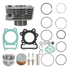 Cylinder Top End Rebuild Kit for 1988-2000 Honda TRX 300 Fourtrax FW 4x4 2x4