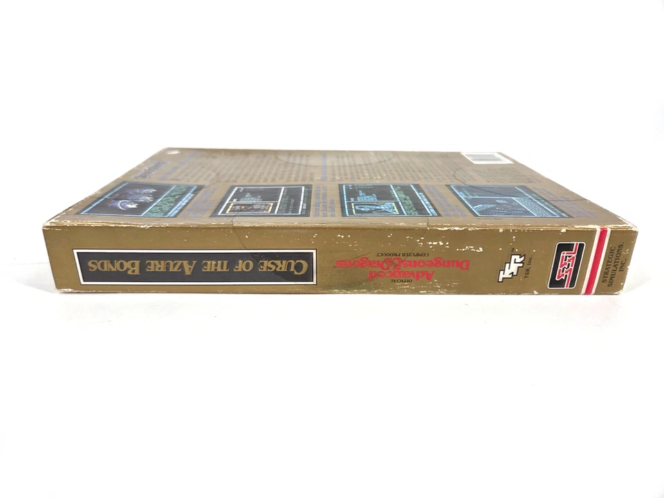 New Sealed Dungeons and Dragons Curse of the Azure Bonds Commodore 64/128 Rare - Image 3 of 4