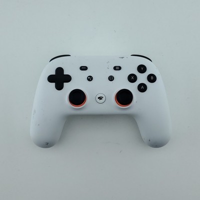 Google Stadia Multi Platform Bluetooth Wireless Gaming Controller White