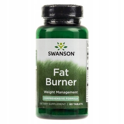 Swanson Fettverbrenner Fat Burner 60 Tabletten Fettstoffwechsel Abnehmen Chrom