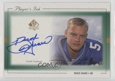 1999 SP Authentic Player's Ink Brock Huard #BH-A Rookie Auto RC