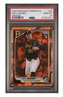 2024 Bowman Chrome Sapphire Paul Skenes Orange Refractor PSA 10 Pirates 3/25 🔥