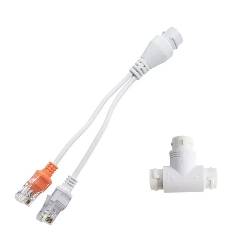 For POE Splitter for Networked For Security Cameras with For RJ45 Capability