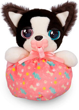 Mini Cuccioli Border Collie Peluche Interattivi Cucciolo Con Borsetta Da Portare