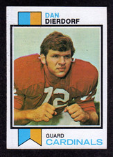 1973 Topps #322 Dan Dierdorf St. Louis Cardinals HOF Football ROOKIE Card EX/NM+