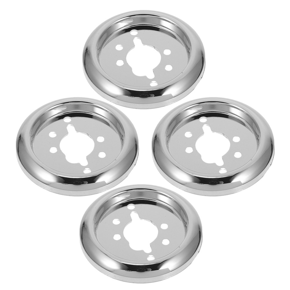 4 Pcs BBQ Grill Knobs Base Replacement For Gas Stove Oven Burner Control Outdoor