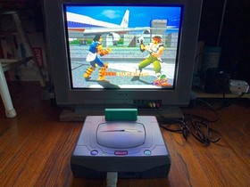 Victor V-Saturn RG-JX2 console system RG-CP6 pads RG-VC2 video cd vcd card sega