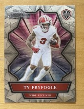 Ty Fryfogle Rookie 2021 Wild Card Alumination Collegiate Edition #ANBC-84 Mint. rookie card picture