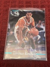 1995 Classic Rookies Autograph Edition Terrence Rencher #30 Rookie RC Auto