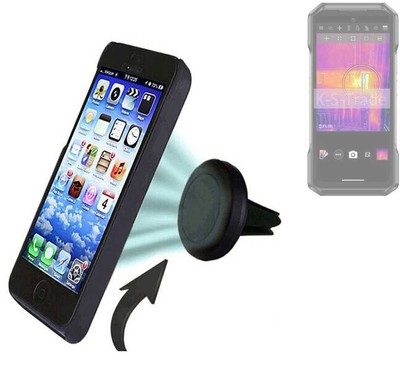 KFZ Halterung Lüftungsschlitz magnetisch für Ulefone Armor 27 Pro 4G Auto-Halt