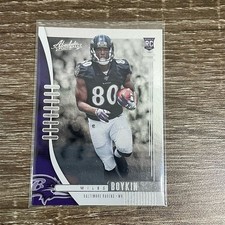 2019 Panini Absolute Miles Boykin Rookie Card #129 Ravens NFL NM+
