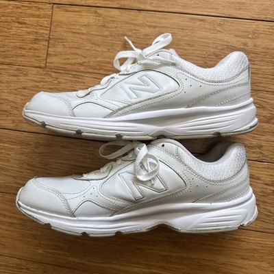 New Balance WW456WS Women s 9.5 Athletic Walking Shoes White Sneakers