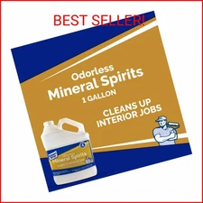 KLEAN-STRIP GKSP94214 Odorless Mineral Spirits, 1-Gallon