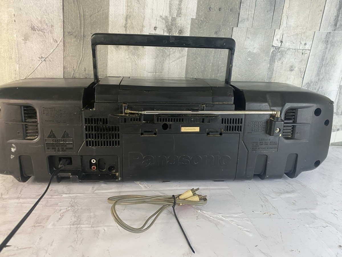 Panasonic RX-DS20 Vintage Boombox CD Radio Cassette Player AUX