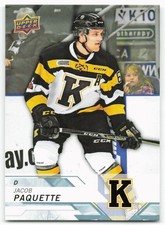 2018-19 Jacob Paquette Upper Deck CHL Rookie - Kingston Frontenacs
