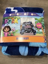 Dora The Explorer Blanket 62 x 90 New