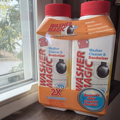 #ad #ad Glisten Washer Magic 2x12oz Washer Cleaner Odor Build Up Remover NOS 1 left $14.00