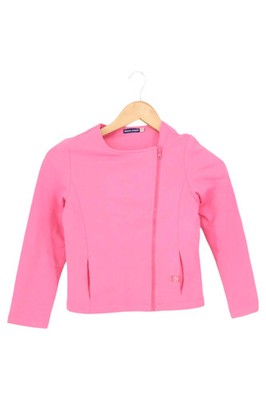 ORIGINAL MARINES Kinder Sweatjacke Gr. 128 Rosa Casual Langarm