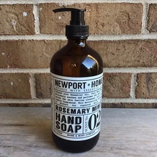 NEWPORT + Home ROSEMARY MINT No. 02 Liquid Hand Soap 16oz Home & Body Co. NEW