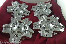 Boss Motorsports Wheels Chrome Custom Wheel Center Caps Set of 4 # 3261